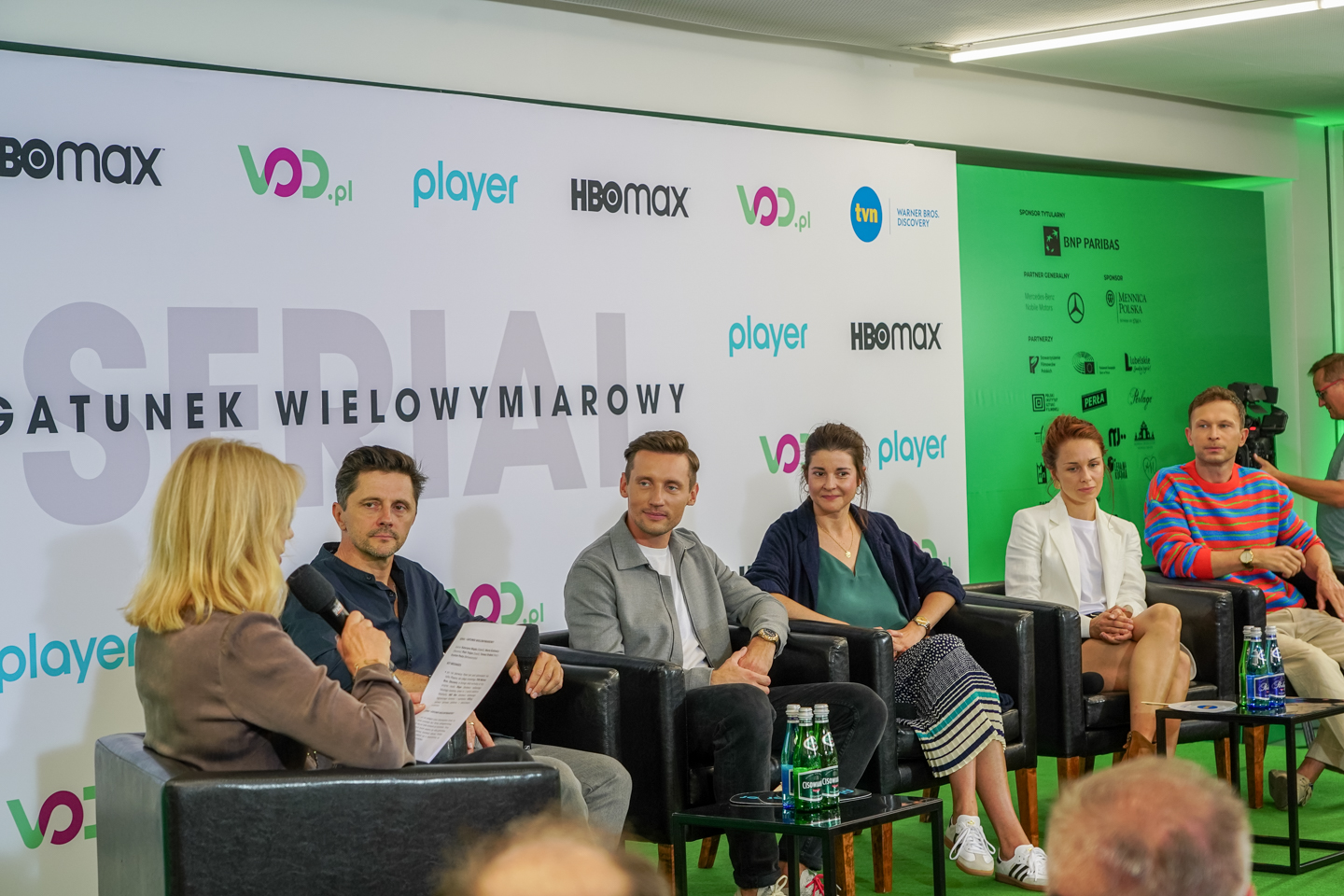 Panel TVN, Warner Bros., Discovery, Player — Foto © Krzysztof Wójcik